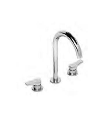 Three holes mixer high spout for washbasin Fantini collection al/23