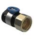 Adaptateur femelle Geberit Flowfit en acier 1/2"
