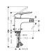 Hansgrohe Logis E Bidet mixer