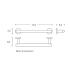 Cosmic Architect S+ porta salviette 31,5