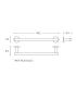 Cosmic Architect S+ porta salviette 40