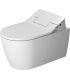 Wall hung toilet single hole, Duravit, ME by Starck, white