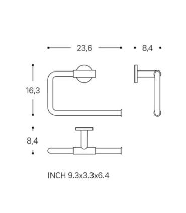 Cosmic Architect S+ porta salviette Anello 23,6