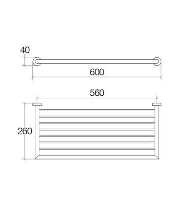 Lineabeta Baketo 5216 Griglia porta salviette