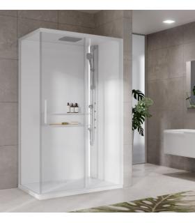 Multifunction shower enclosure Novellini Glax 2 2.0 2p Hydro plate 4.5 cm dx