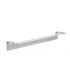 Towel bar series over art.B7011 in stainless steel aisi 316l finish satin dimensions l.30 - p.8 - h.5,5cm Dowel installation