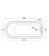 Simas 40100 Vasca da bagno In Ghisa 170X77,5
