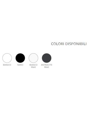 Simas Spazio Lft24 countertop or wall-hung washbasin 60 Oval
