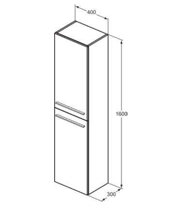 Ideal Standard I.Life A T5260 colonna sospesa H.160