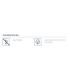 Ideal Standard I.Life A T5260 colonna sospesa H.160