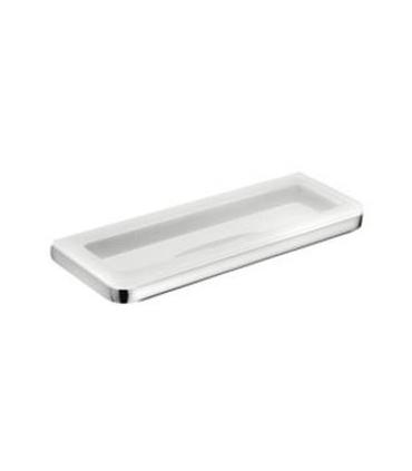 Shelf made of satin glass colombo collection lulu' b6203