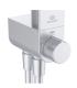 Colonne de douche complète avec inverseur Ideal Standard Alu+ Bd585 pour rénovation