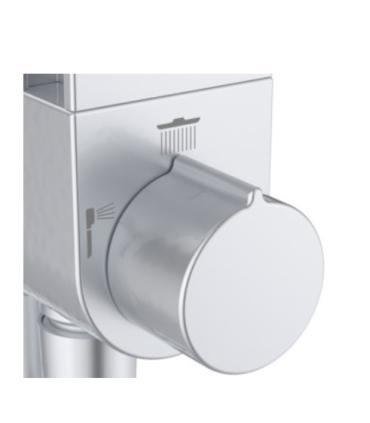 Colonne de douche complète avec inverseur Ideal Standard Alu+ Bd585 pour rénovation