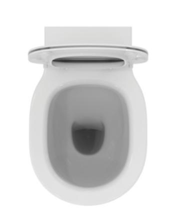 Wc a pavimento BTW Ideal Standard Connect Air con Aquablade E0049