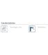 Partie extérieure du mitigeur bain-douche Ideal Standard Joy Neo Bd447 avec inverseur.