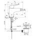 Base de mitigeur de bain-douche encastrée Ideal Standard 115