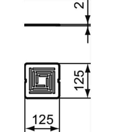 Ideal Standard Ultra Flat S T5635 Drain Grille