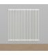 RADIAT.TESI 900/3 EL.40 WHITE