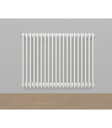 Radiatore Irsap Tesi int.alluminio 4 colonne bianco H 56,5 cm