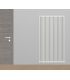 Radiatore Irsap Tesi int.alluminio 4 colonne bianco H 166,5 cm