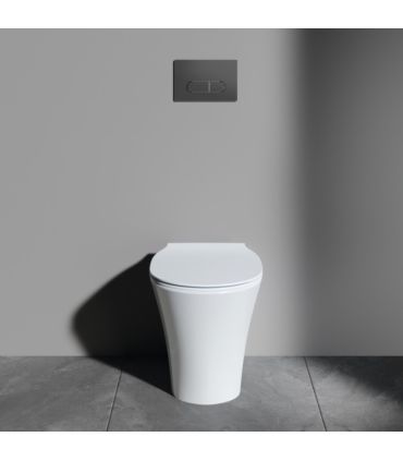 Wc a pavimento BTW Ideal Standard Connect Air con Aquablade E0049