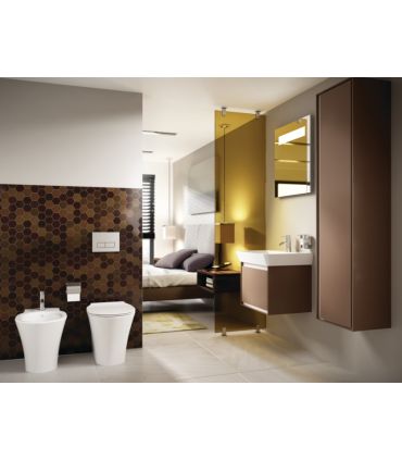 Wc a pavimento BTW Ideal Standard Connect Air con Aquablade E0049