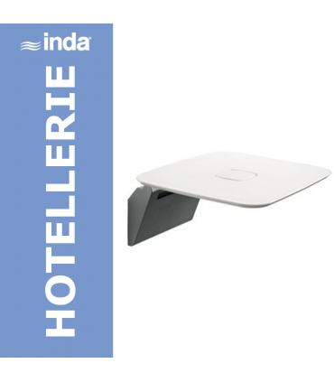 Folding shower seat for shower, Inda, collection Hotellerie