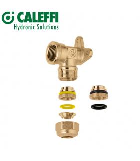 Connection curve 1/2 '' female Caleffi, attacks  wall hung for copper