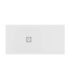 Piatto doccia Ideal Standard Ultra Flat S+ rettangolare con scarico lato corto