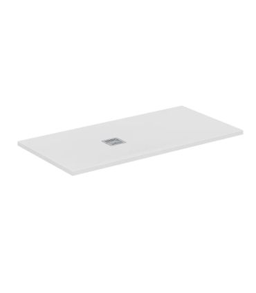 Piatto doccia Ideal Standard Ultra Flat S+ rettangolare con scarico lato corto