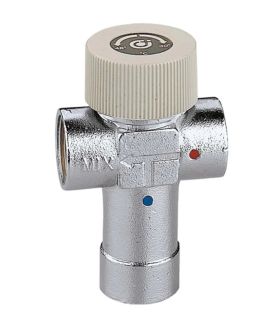 Miscelatore termostatico Caleffi, regolabile campo 30-48C 520