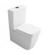 Close-coupled toilet back to wall horizontal or vertical outlet HATRIA collection Erika pro Q