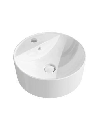 Lavabo sospeso a parete tondo Ceramica Flaminia Twin TW42S