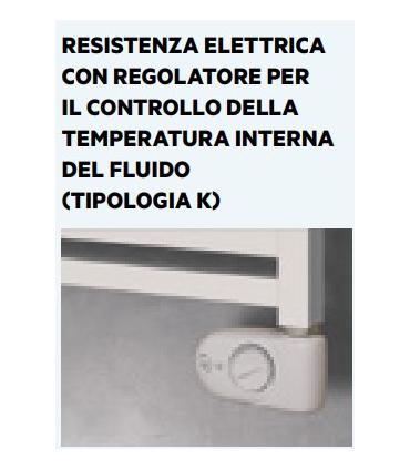 Scaldasalviette bagno Irsap Quadre' con termostato elettronico