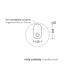Lavabo da appoggio con piano rubinetteria Flaminia Twin TW42A