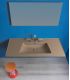 Console washbasin Ceramica Flaminia Bloom