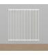 Radiatore Irsap Tesi int.ghisa 3 colonne bianco H 88,5 cm