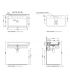 Countertop Washbasin Ceramica Flaminia Miniwash With Tap Top