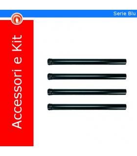 Kit 4 tuyaux Rallonge 1metre pour chauffe-eau ou chaudieres traditionnelles, collection blu IMMERGAS  3.011583
