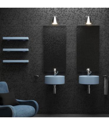 Lavabo da appoggio con piano rubinetteria Flaminia Twin TW42A
