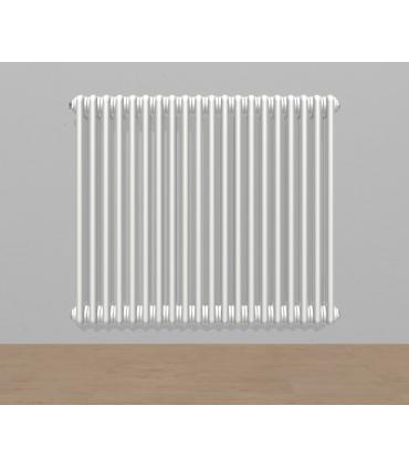 Radiatore Irsap Tesi 3 colonne bianco H 68,5 cm per sostituzione radiatori in ghisa