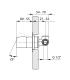 Miscelatore a parete Ceramica Flaminia serie Fold art.FL3059