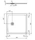 copy of Ideal Standard Ultraflat S rectangular shower tray