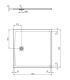 copy of Ideal Standard Ultraflat S rectangular shower tray