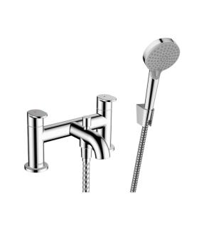 Hansgrohe Vernis Blend gruppo bordo vasca 2F con doccetta Cromo