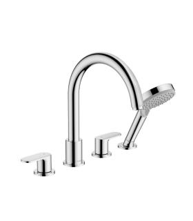 Hansgrohe Vernis Blend gruppo bordo vasca 4F Cromo
