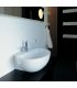 Lavabo da appoggio o sospeso Ceramica Flaminia serie Dip Dp481 bianco