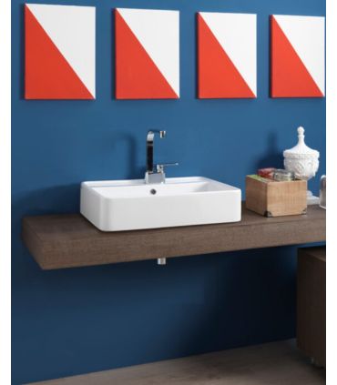 Countertop Washbasin Ceramica Flaminia Miniwash With Tap Top