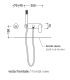 Concealed bath mixer Ceramica Flaminia One 112570 series