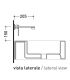 Single plate basin mixer Ceramica Flaminia One 113058 series